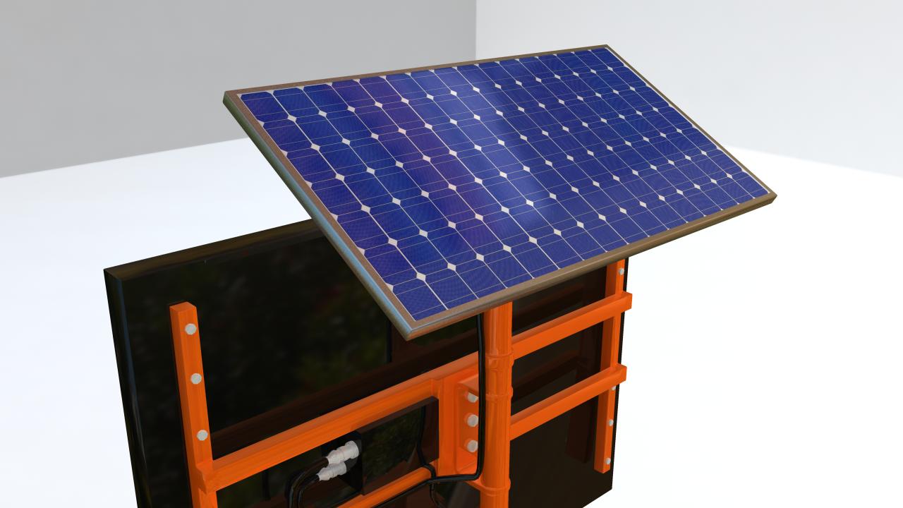 Solar Highway Sign Top